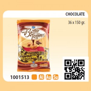 Butter Toffees Chocolate 36 x 150 gr